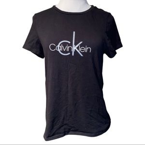 NWOT | Calvin Klein CK | Black Logo Short Sleeve T-Shirt | Size Small